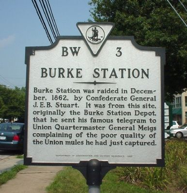 Burke Station Marker image
