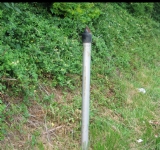 image showing marker pole without a marker