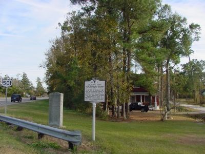 Holliday Highway and Galivants Ferry Markers Photo