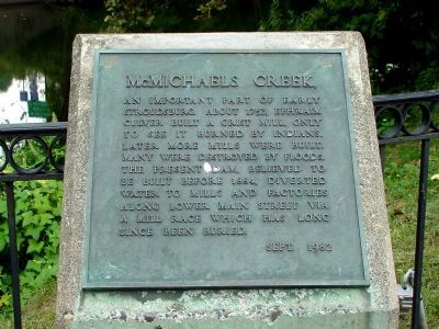 McMichaels Creek Marker image. Click for full size.