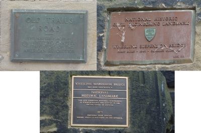 Plaques on Bridge Tower image. Click for full size.