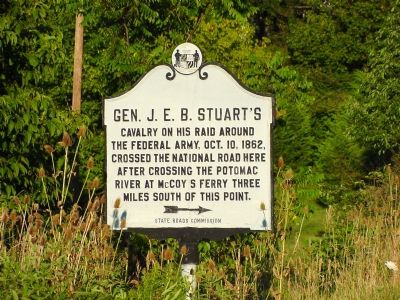 Gen. J. E. B. Stuart’s Cavalry Historical Marker