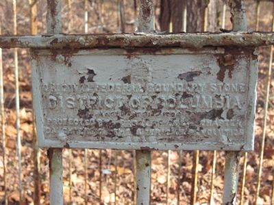 Original Federal Boundary Stone East Marker image, Touch for more information