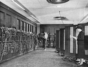 Historic photo of ENIAC image, Touch for more information