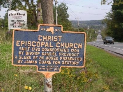 Christ Episcopal Church along Route 20 in Duanesburg, NY image, Touch for more information