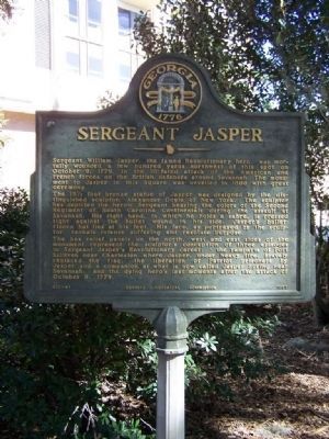 Sergeant Jasper Marker image, Touch for more information