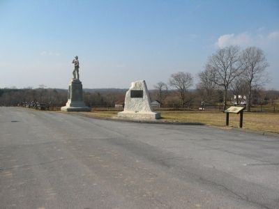 7th Pennsylvania Reserves and Clara Barton Monuments at Stop 2. image. Click for full size.