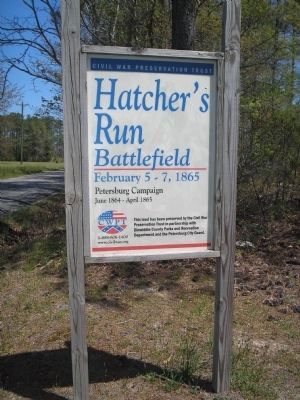 Hatcher's Run Battlefield image, Touch for more information