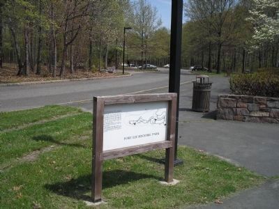 Marker in Fort Lee Historic Park image, Touch for more information