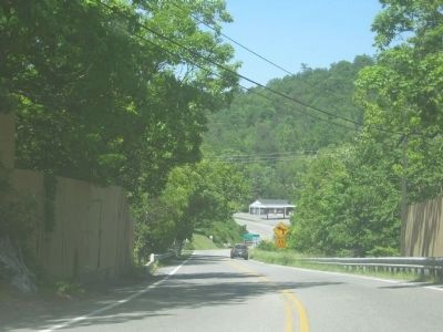 Photo of Route 11 as it goes over Natural Bridge. image. Click for full size.