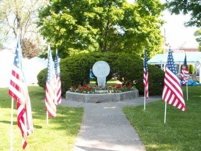 The First Memorial Day Monument image. Click for full size.