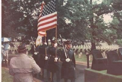 Memorial Day Ceremony, image. Click for full size.