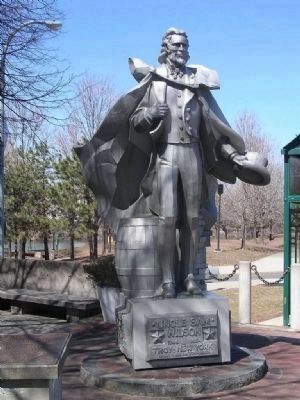 Uncle Sam Wilson Statue image. Click for full size.