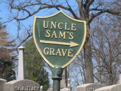 Uncle Sam's Grave image. Click for full size.