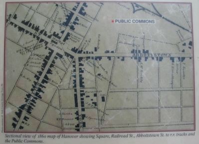 The 1860 Map of Hanover image, Touch for more information