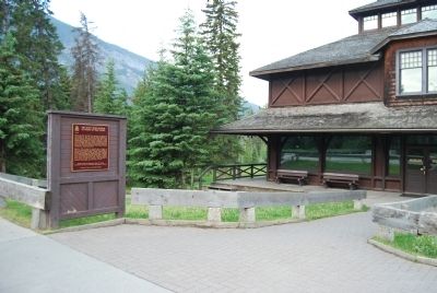 Wideview of Banff Park Museum Marker image, Touch for more information