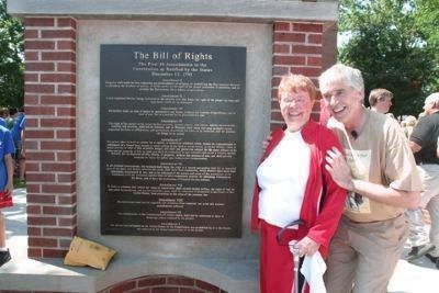The Bill of Rights Monument image. Click for full size.
