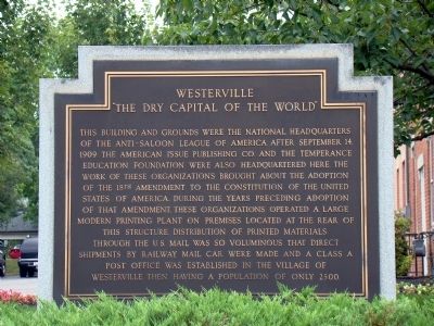 Westerville Marker image. Click for full size.