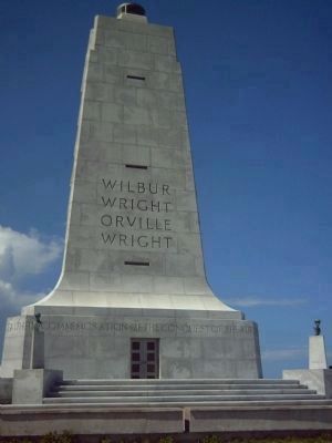 Wright Brothers National Memorial image. Click for full size.