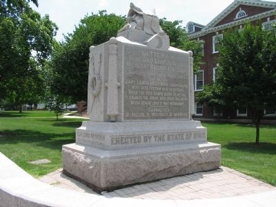 Battery K, First Ohio Light Artillery Monument image. Click for full size.
