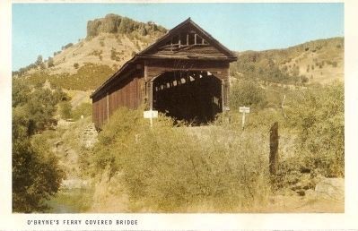 O'Bryne's Ferry Covered Bridge image. Click for full size.