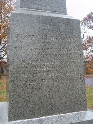 Left Side of Monument image, Touch for more information