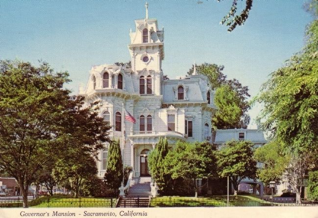 Governor�s Mansion - Sacramento, California image. Click for full size.