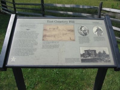 East Cemetery Hill Marker image. Click for full size.