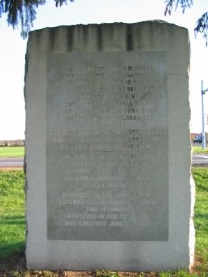 Back of Monument image, Touch for more information