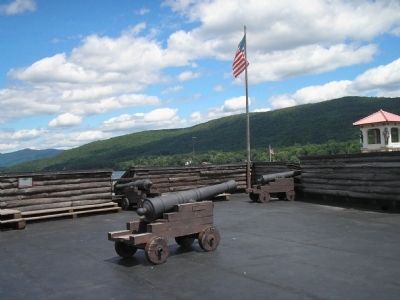 Marker in Fort William Henry image, Touch for more information