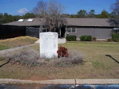 Camp Lawton Marker at Magnolia Springs State Park Headquarters image, Touch for more information