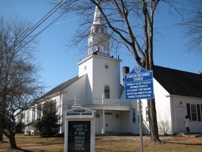 Stanton Reformed Church and Marker image, Touch for more information