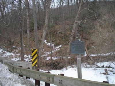 Marker in Delaware Water Gap NRA image, Touch for more information