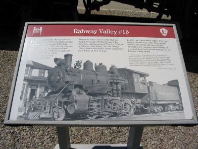 Rahway Valley #15 Marker image. Click for full size.