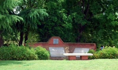 Anderson County Fire Fighters Memorial image. Click for full size.