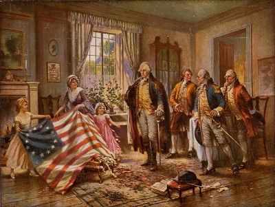 <i>The Birth of Old Glory</i> image. Click for full size.
