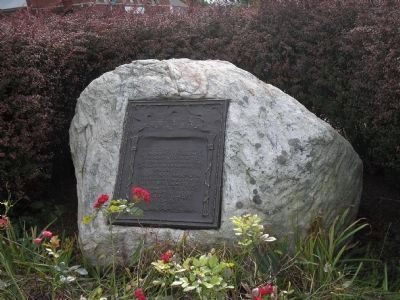 The Danbury Raid Marker image, Touch for more information