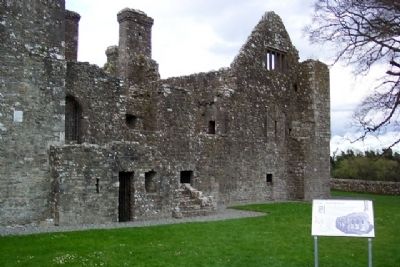 Bective Abbey / Mainistir Bheigt and Marker image, Touch for more information