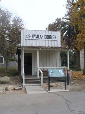 Havilah Courier Building and Marker image, Touch for more information