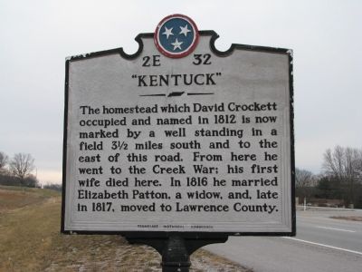"Kentuck" Marker image. Click for full size.