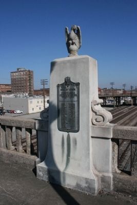 The Roll Of Honor Marker (East Side of Bridge) image. Click for full size.