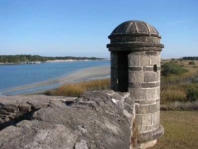 Fort Matanzas Sentry Box image, Touch for more information