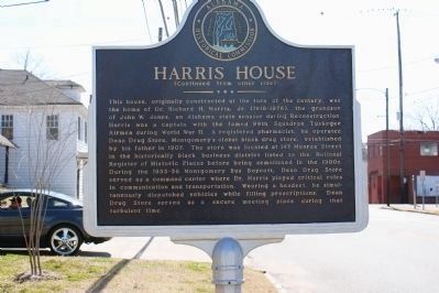 Harris House Marker (Reverse) image, Touch for more information