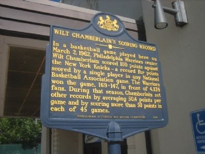 Wilt Chamberlain's 100-point game - Wikipedia