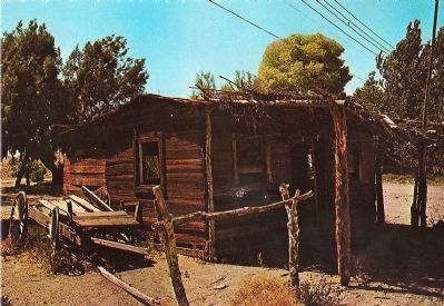 Postcard Image of Earp Cabin image. Click for full size.