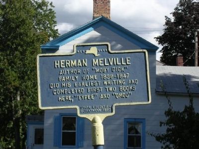 Herman Melville Marker image, Touch for more information