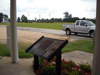 Marker on the Bentonville Battlefield image, Touch for more information
