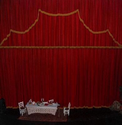 Abbeville Opera House Interior<br>Stage from Balcony image. Click for full size.
