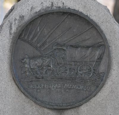 Oregon Trail Memorial Marker image, Touch for more information