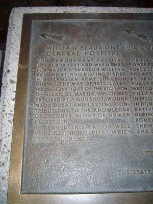 William Beaumont General Hospital - <i>Left</i> image, Touch for more information